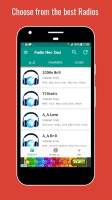 Neo Soul Radio android App screenshot 7